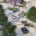 A conceptual rendering of the downtown core streetscape project (Image/Rendering source: melbourneflorida.org)